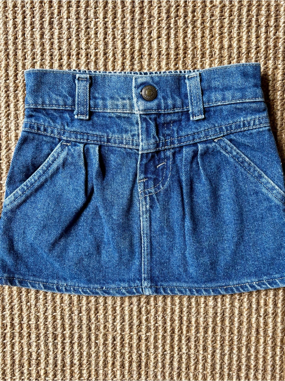 Vintage 90s Paperbag-Style Skirt by Levi's - Size 2T